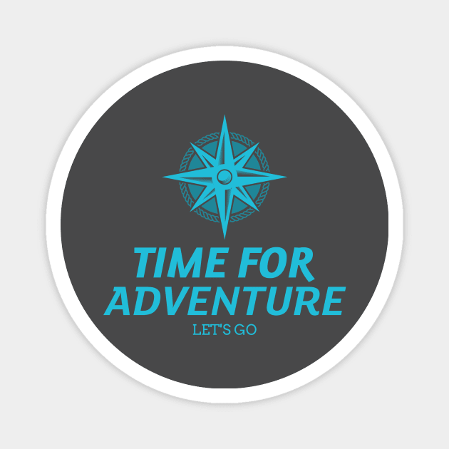 Time for Adventure Magnet by Pacific West